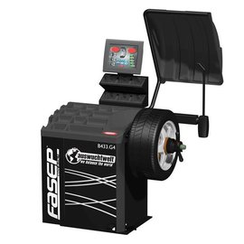 FASEP B433 Auswuchtmaschine mit Fubremse und 3D Raddateneingabe