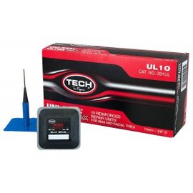 Tech 10mm Uni-Seal Ultra MAX 10 Reifenreparaturpilz 10 Stck Pilze