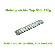 120g Klebegewichte Auswuchtgewichte 12x10g  50 Stck