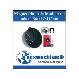Magnet-Haftschale, extra hoher Rand,  145 mm Haftschale mit Magnet