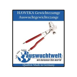 HAWEKA Auswuchtgewichtzange Zange für Auswuchtgewichte Gewichtezange