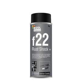 Bizol Rust Shock+ f22 400ml Rostschock, Rostlser, Injektoren- Glh- und Zndkerzenlser, effektive gegen Rost