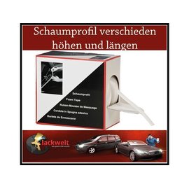 Profi Schaumband Klebeband Abdeckband Foam soft tape Maske in 4 Ausfhrungen auch mit Schlitz
