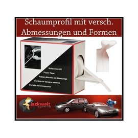 Profi Schaumband Klebeband Abdeckband Foam soft tape Maske in 4 Ausfhrungen auch mit Schlitz