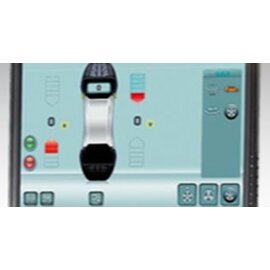 Hofmann Geodyna 7600P Auswuchtmaschine mit Power Clamp, Laser und Touchscreen Monitor