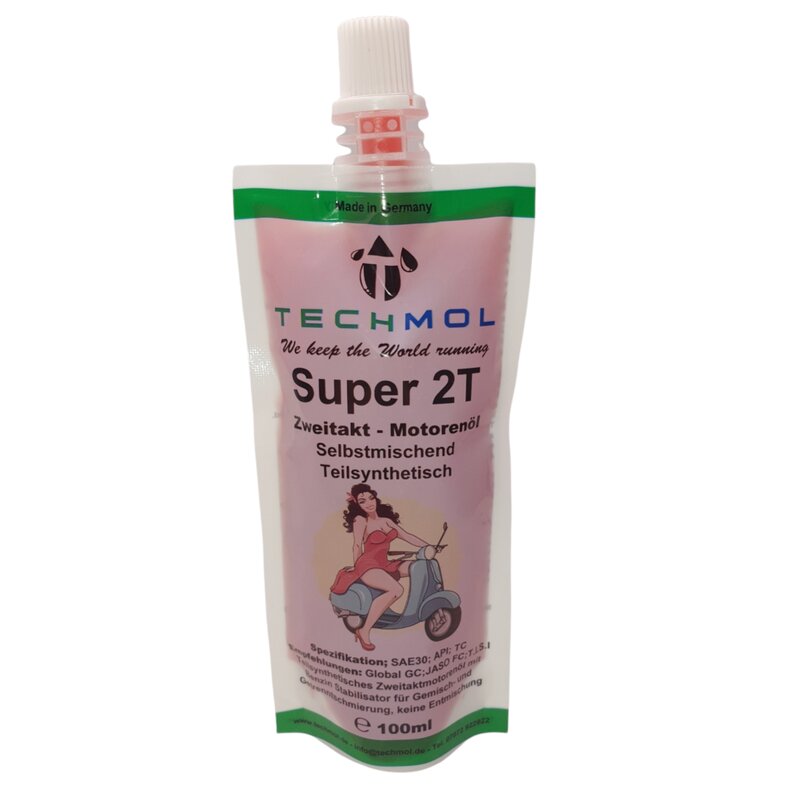 Techmol TAKTI Super Zweitaktöl FF, 2-Takt Öl TAKTI 100ml Spout