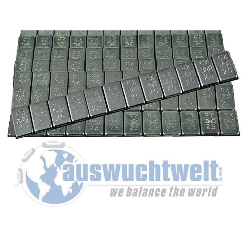 DWT-Germany 101228 50 Stück 50g Schlaggewichte Auswuchtgewichte Wuchtgewichte Für Stahlfelgen Aus Stahl Legiert